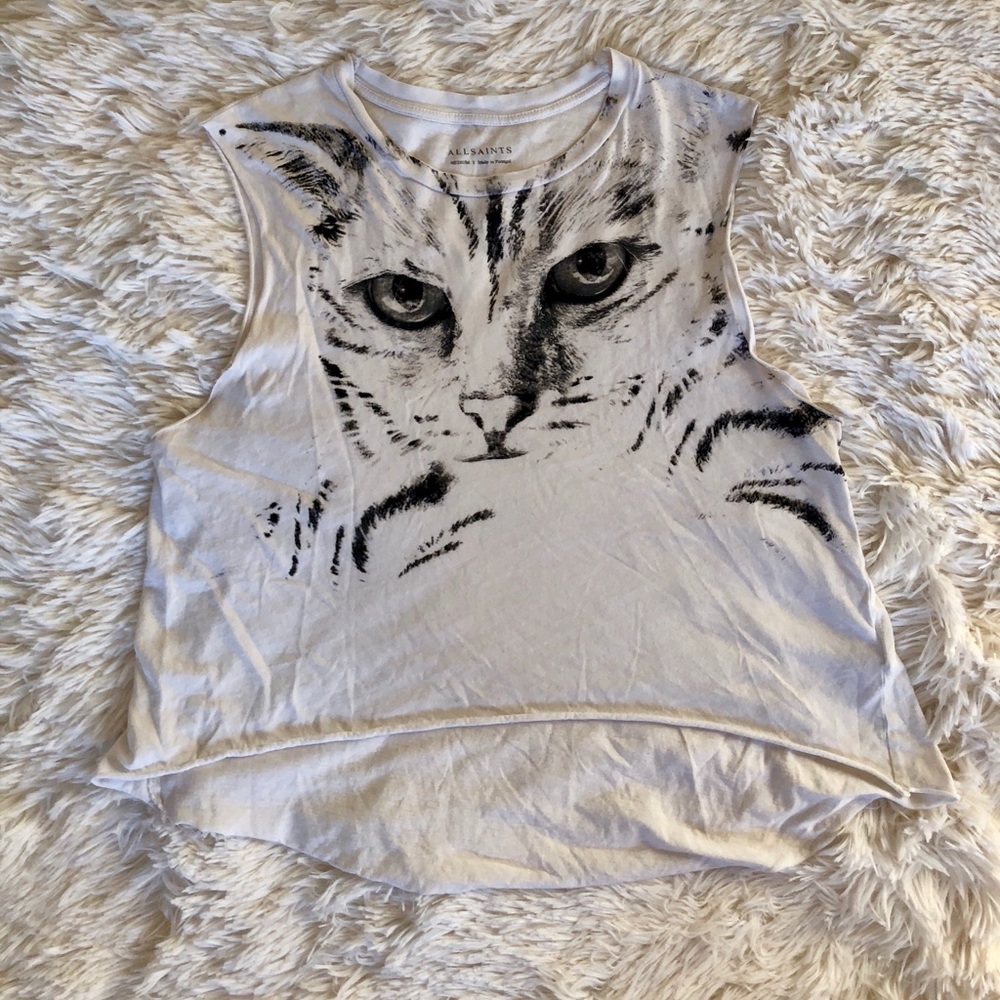 All Saints Crop Top